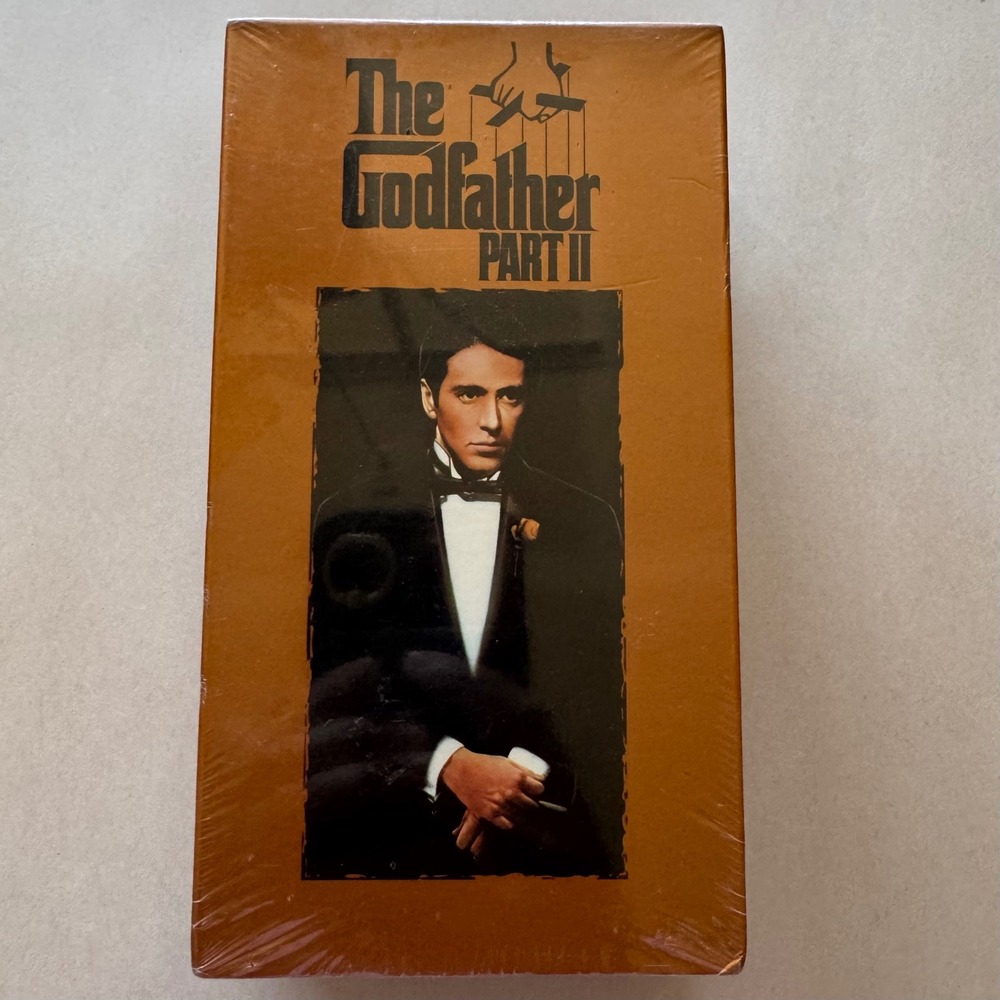 The Godfather Part II Movie‎ Factory Sealed VHS Digitally Mastered Paramount